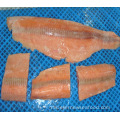 Bahagian salmon merah jambu beku musim baru